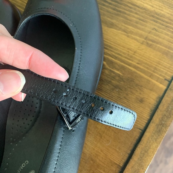 SAS Black Mary Jane Flats - Picture 7 of 8